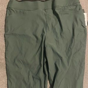 Violets & Roses Green 16 pants